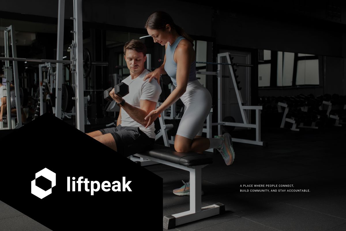 LiftPeak Logo & App Icon Design Book Illustration 5