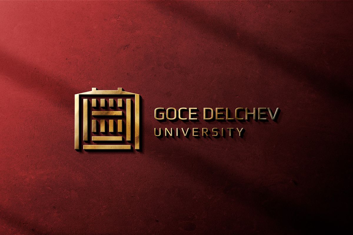 Goce Delchev University Logo & Brand Guidelines Book Illustration 6