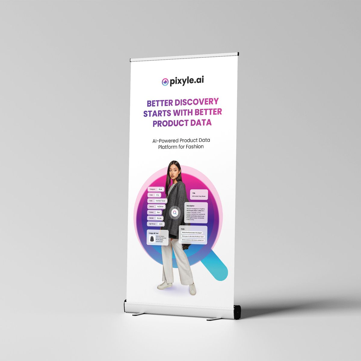Pixyle.ai Brand Identity Book Illustration 10