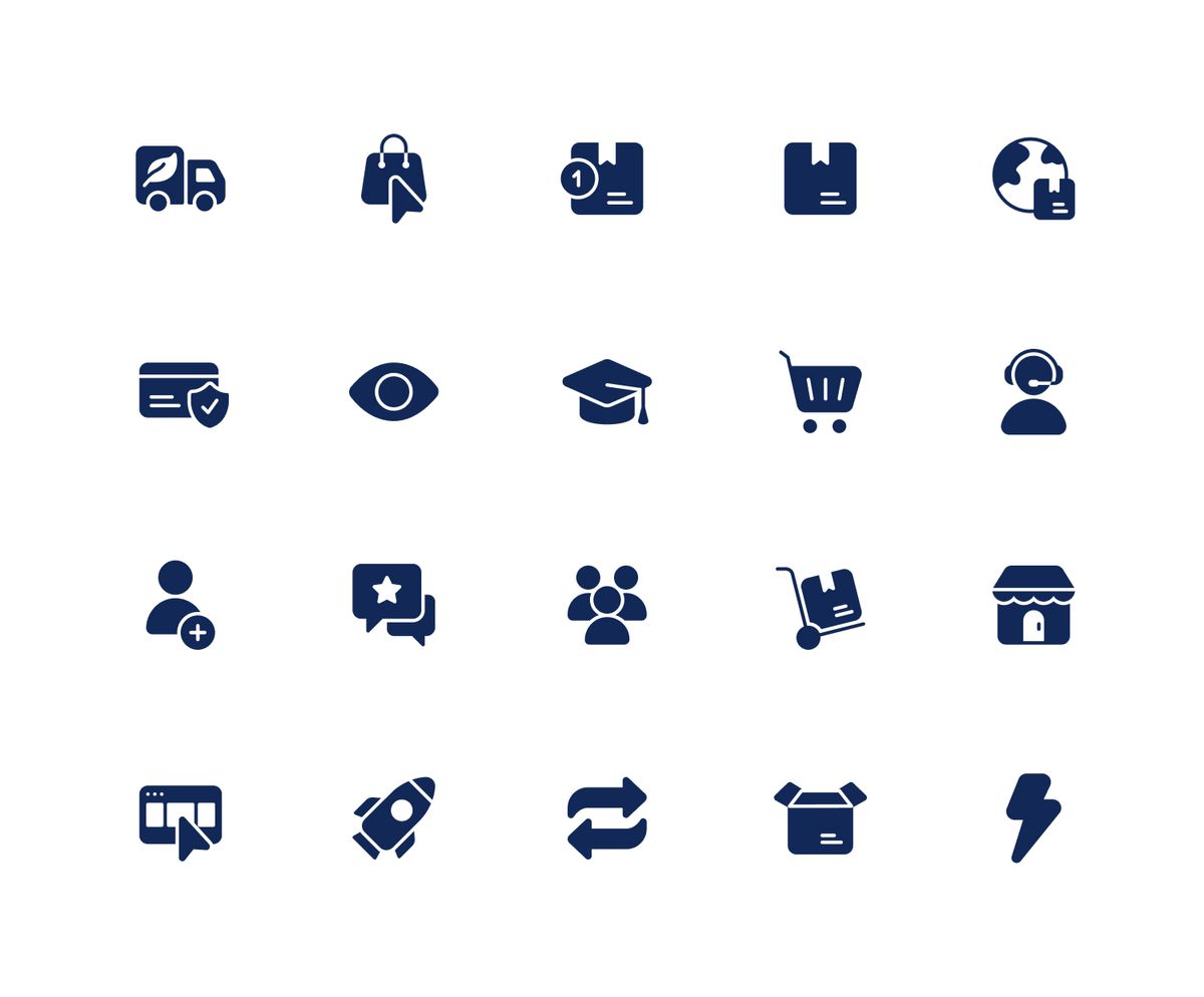 Icons And Icon Guidelines For Sendcloud Book Illustration 2