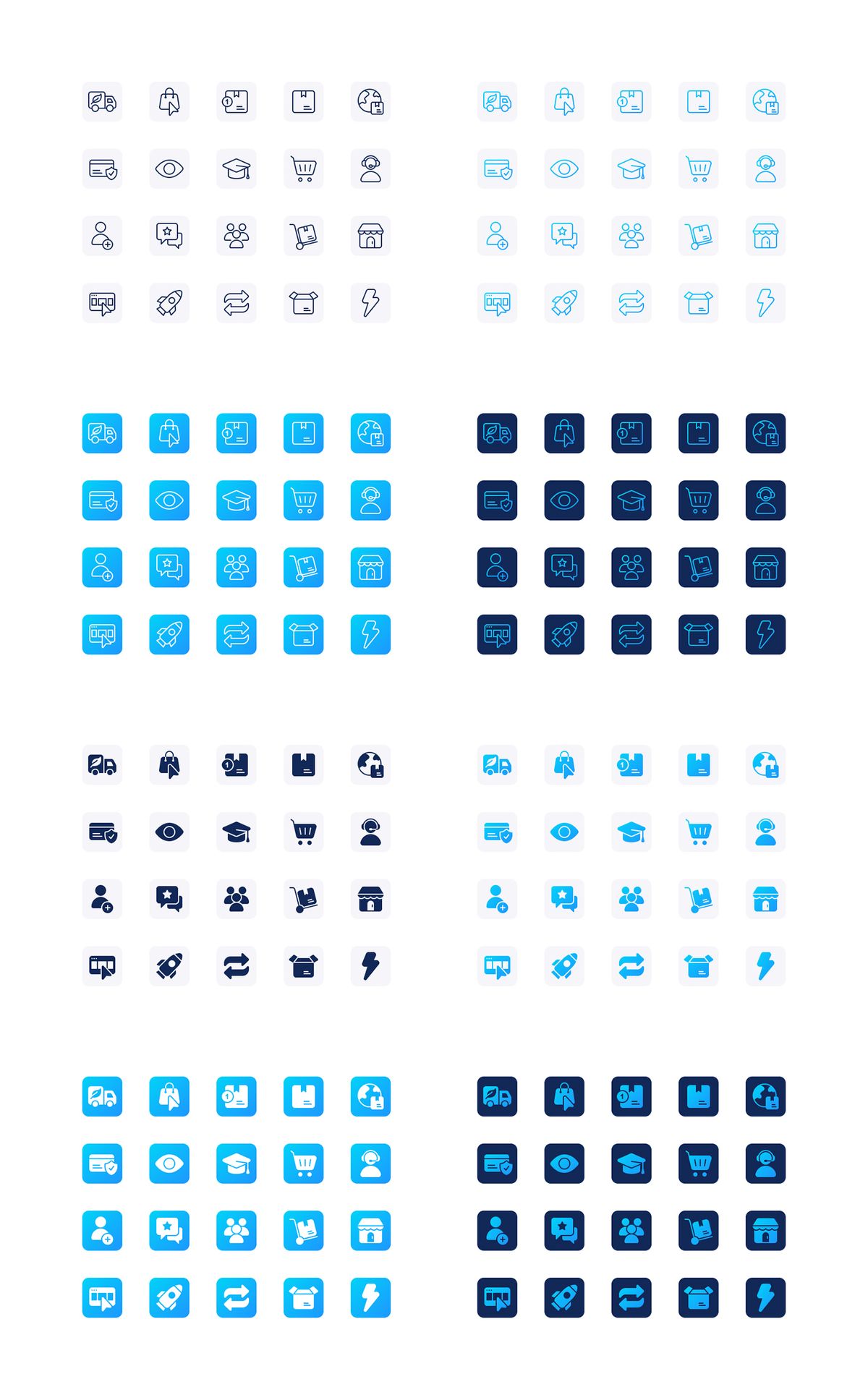 Icons And Icon Guidelines For Sendcloud Book Illustration 3