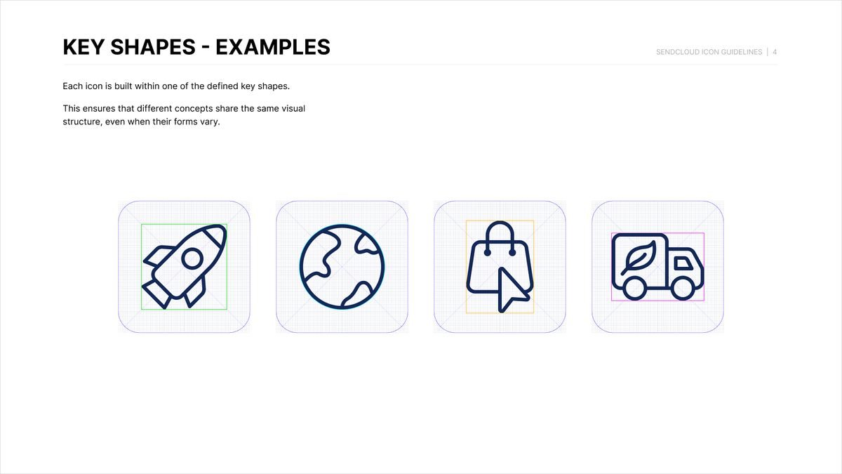 Icons And Icon Guidelines For Sendcloud Book Illustration 8