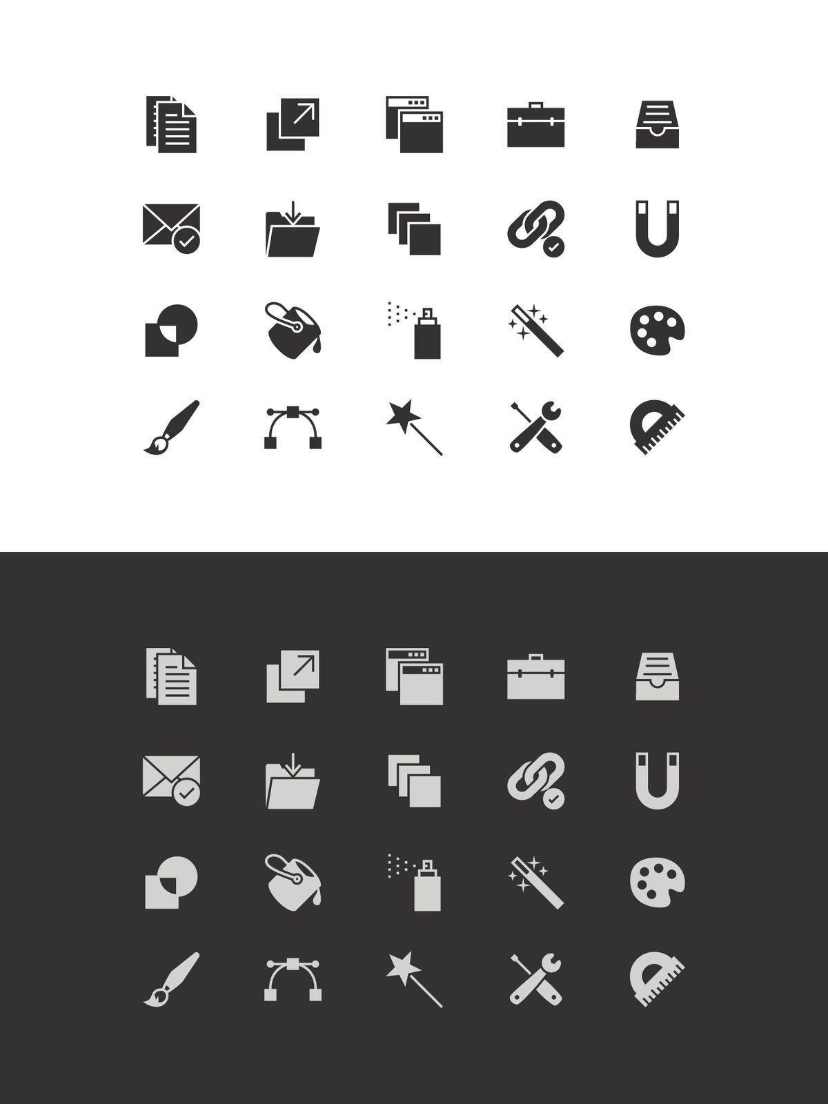 Custom Software Icons For Techverk Book Illustration 1