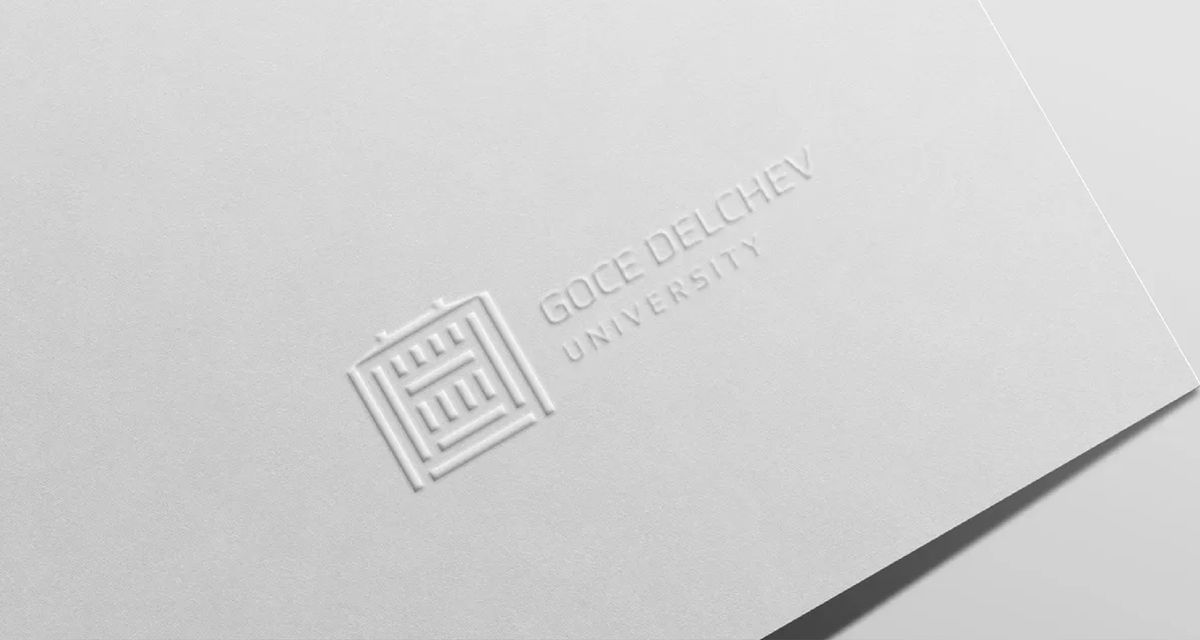 Goce Delchev University Logo & Brand Guidelines Book Illustration 19