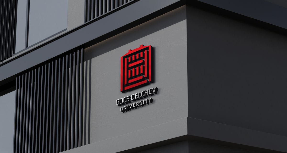 Goce Delchev University Logo & Brand Guidelines Book Illustration 20