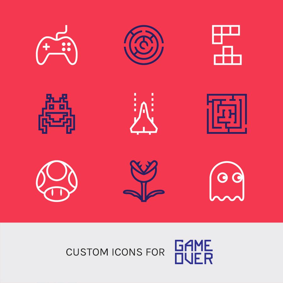 Custom Icons for Game Over