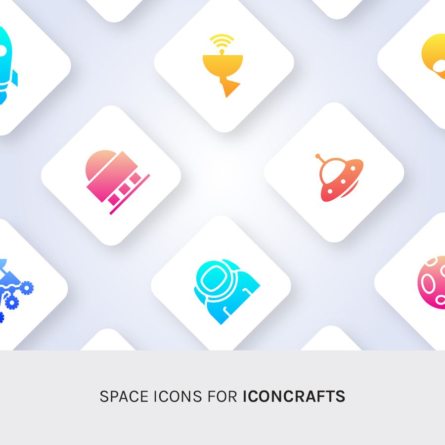 Space Icons for Iconcrafts
