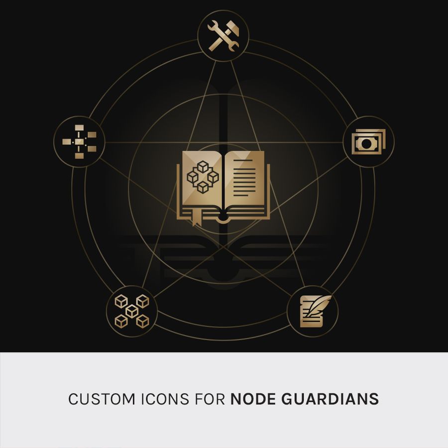 Custom Icons for NODE GUARDIANS