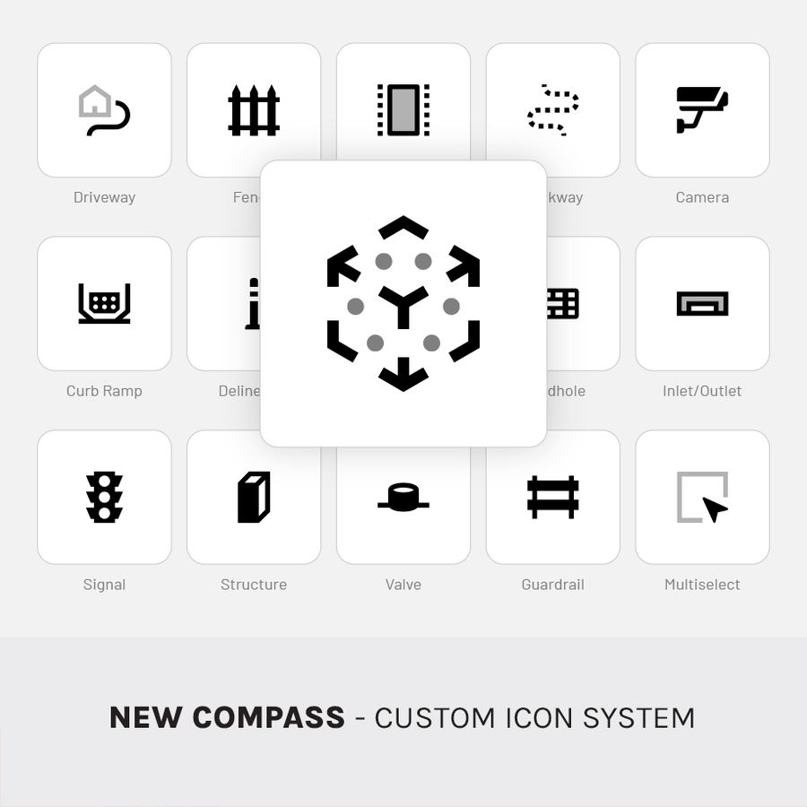 New Compass - Custom Icon System
