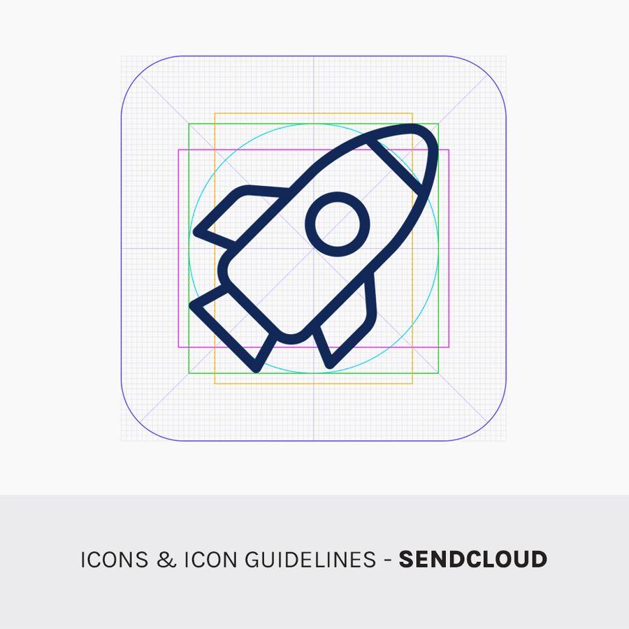 Icons and Icon Guidelines for Sendcloud
