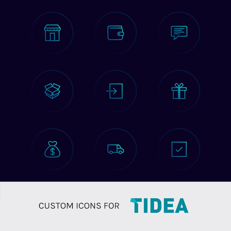 Custom Icons for Tidea